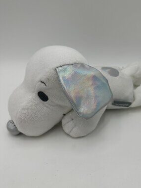 Peanuts 75th Anniversary 9.5" Floppy Snoopy Iridescent Plush